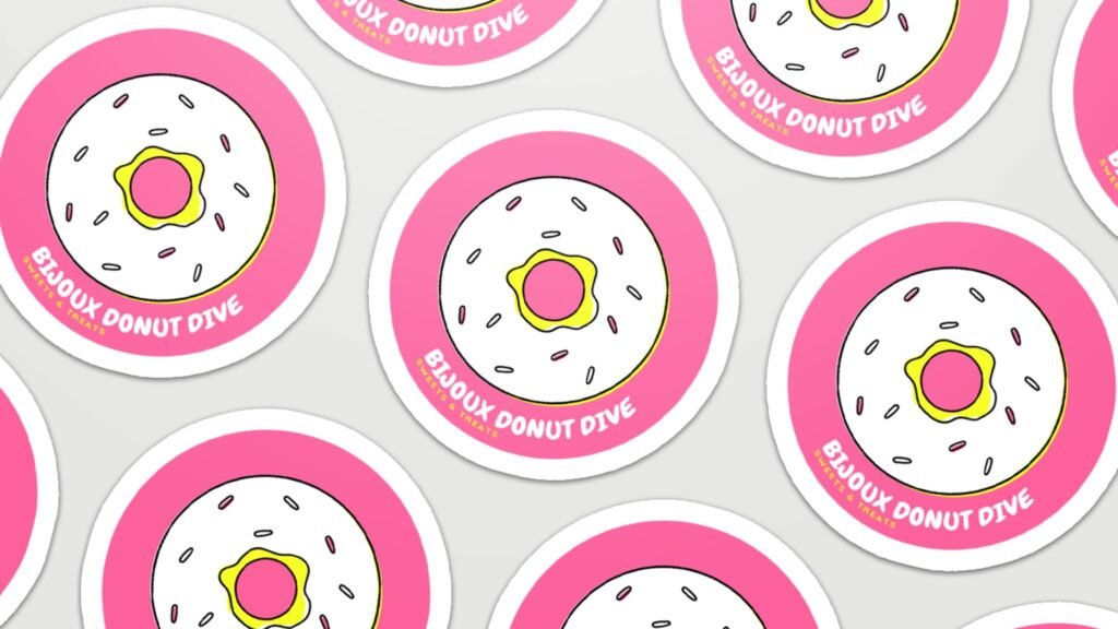 Donut Stickers