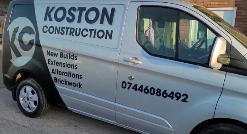 Koston Construction van