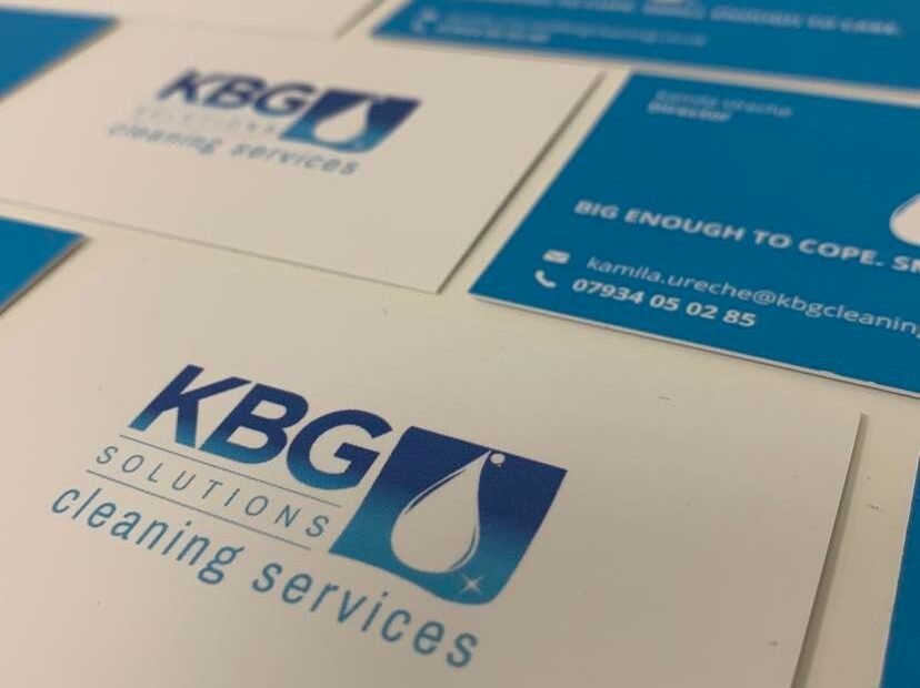 KBG Solutions business cards