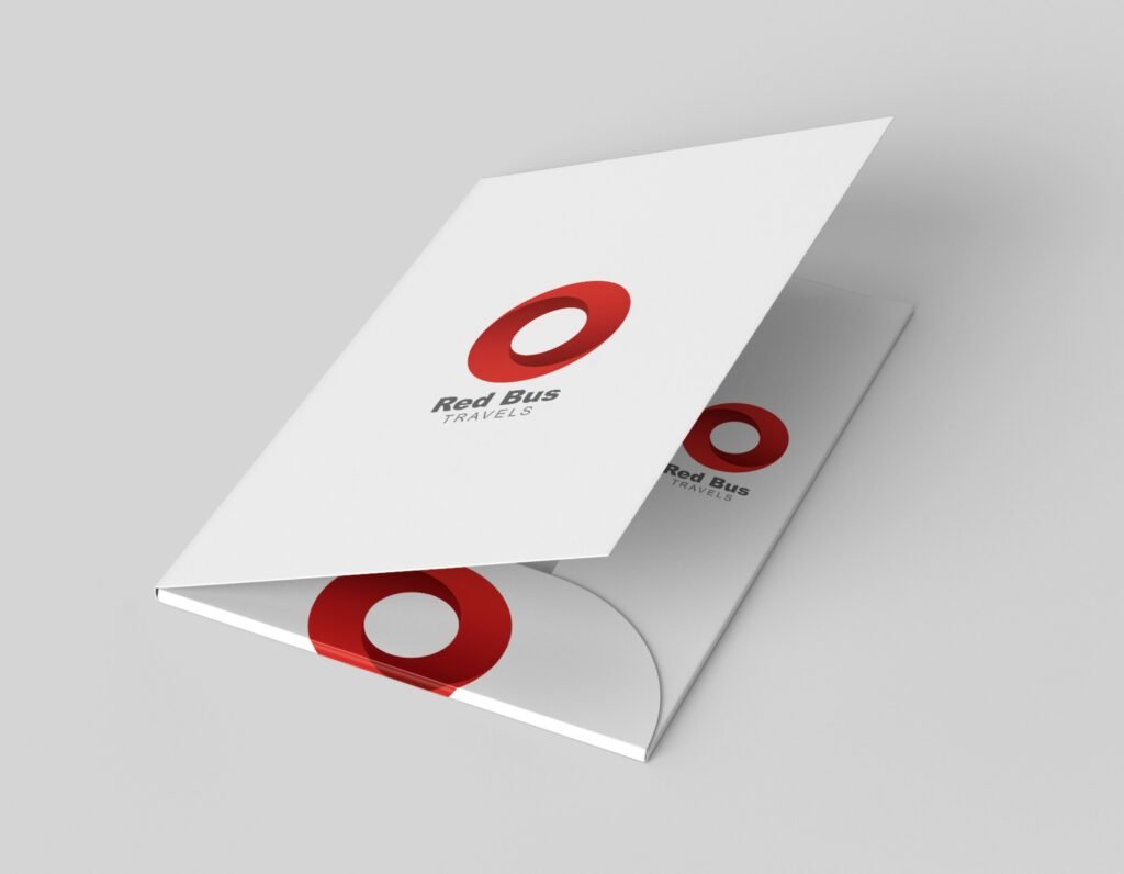 branded presentation folder