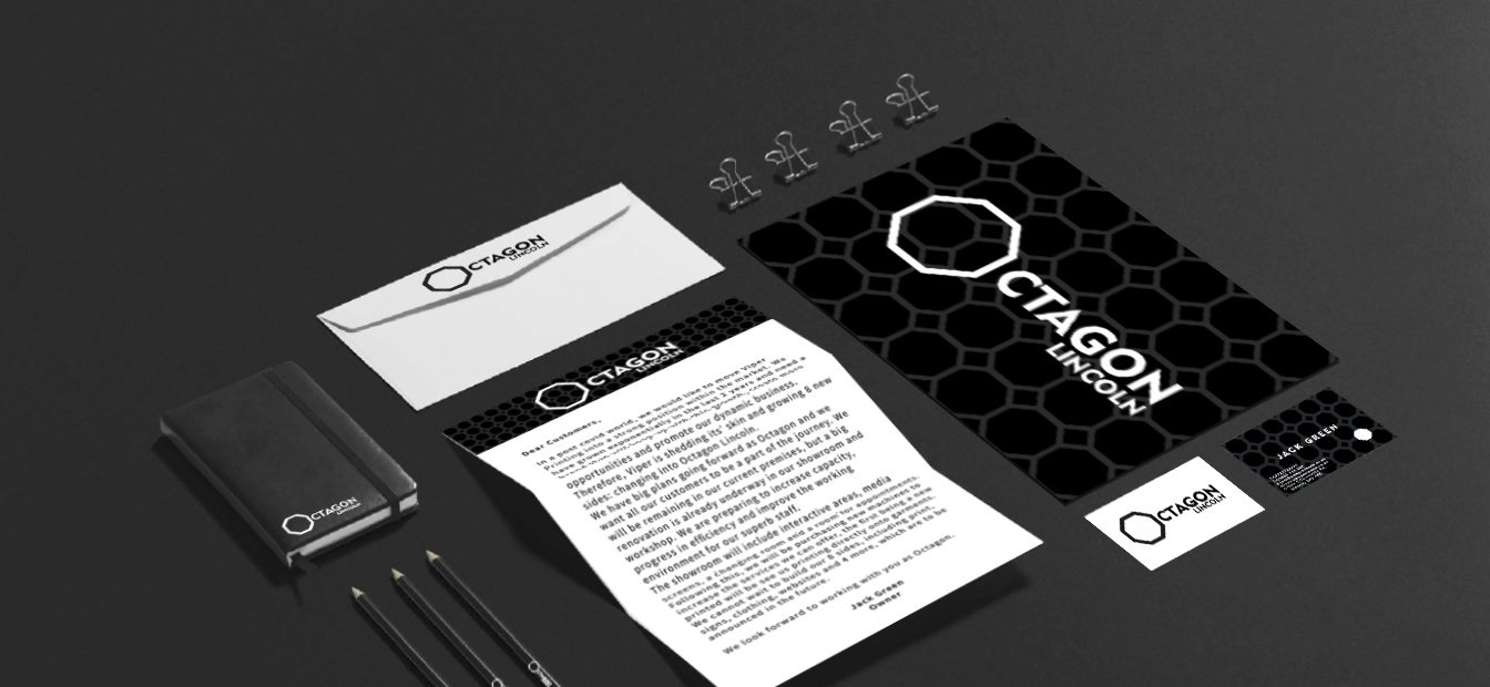 Octagon stationery