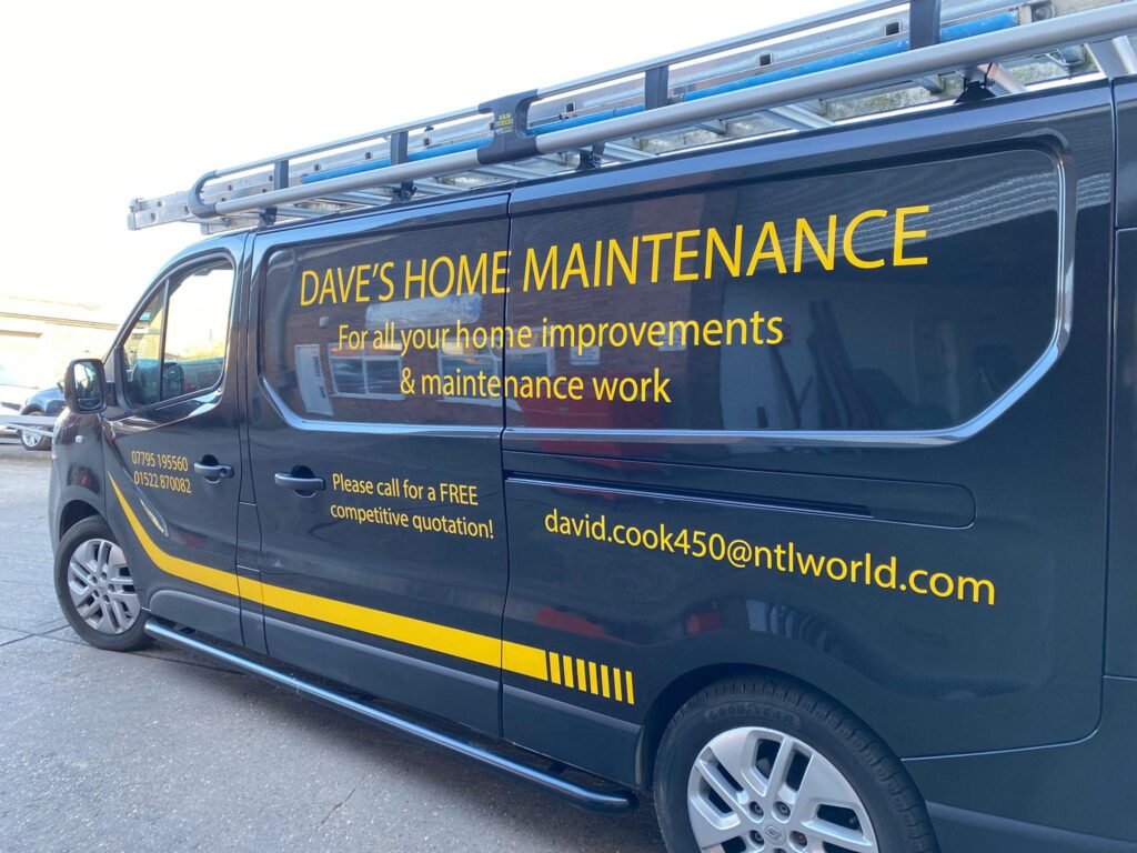 Dave's Home Maintenance Van