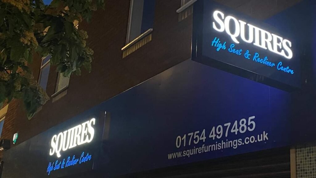 Squires Illuminated Sign