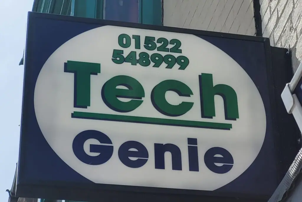 Tech Genie Sign