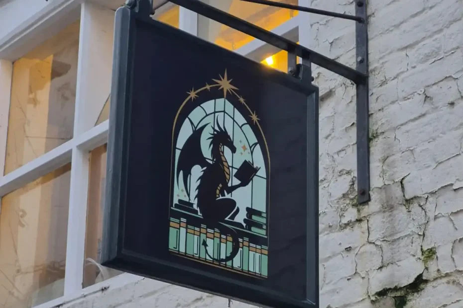 Dragons Nook Hanging Sign